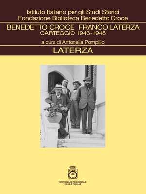 cover image of Benedetto Croce Franco Laterza